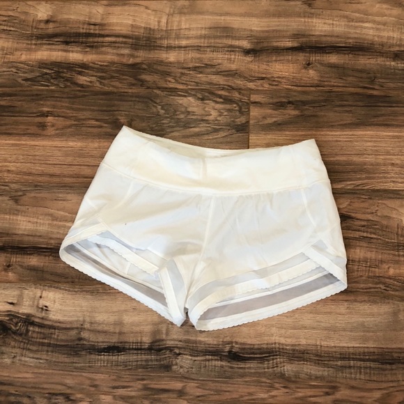 lululemon athletica Pants - White Lulu shorts
